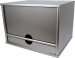 Victor Wood Midnight Black Collection, 4-Shelf Desktop Organizer, Black, (4720-5) - Image 3